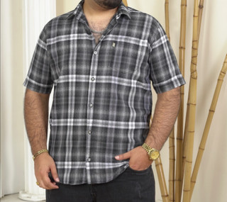پیراهن تک جیب سایز بزرگ